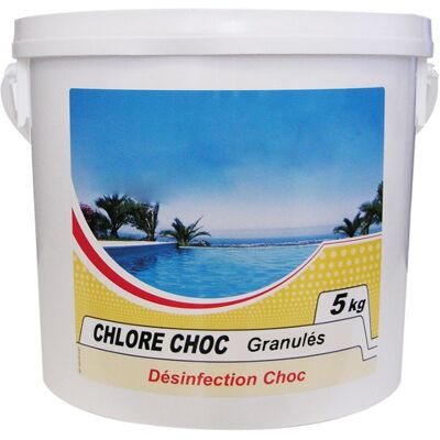 NMP Granulés de Chlore - Désinfectant Piscine 5kg - Publicité NMP Granulés de Chlore - Désinfectant Piscine 5kg - Publicité
