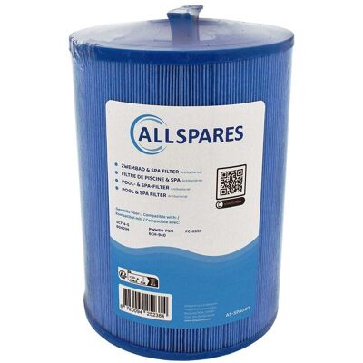 Allspares Filtre À Eau Pour Spa Adapte Pour Sc714-S / 60401m / Pww50p3-M - Antib - Publicité Allspares Filtre À Eau Pour Spa Adapte Pour Sc714-S / 60401m / Pww50p3-M - Antib - Publicité