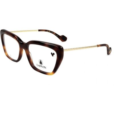 Lunettes De Vue Lanvin Lnv2632 Havana 55/15/140 Femme - Publicité Lunettes De Vue Lanvin Lnv2632 Havana 55/15/140 Femme - Publicité