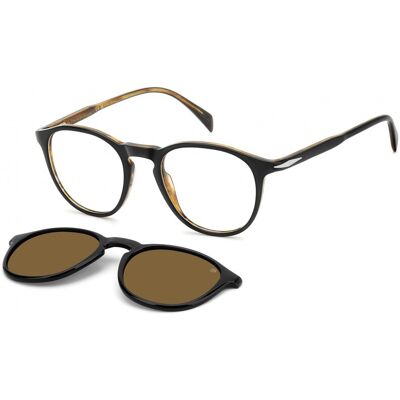 Lunettes De Vue David Beckham Db 1018/c Black Striped Brown 50/20/145 Homme - Publicité Lunettes De Vue David Beckham Db 1018/c Black Striped Brown 50/20/145 Homme - Publicité