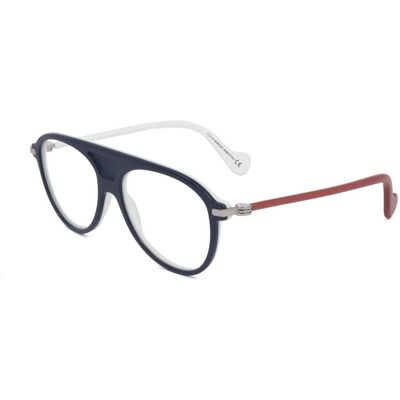 Lunettes De Vue Moncler Ml5033 Blue 55/16/145 Homme - Publicité Lunettes De Vue Moncler Ml5033 Blue 55/16/145 Homme - Publicité