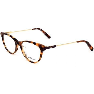 Lunettes De Vue Ferragamo Sf2852 Rust Havana 52/17/140 Femme - Publicité Lunettes De Vue Ferragamo Sf2852 Rust Havana 52/17/140 Femme - Publicité