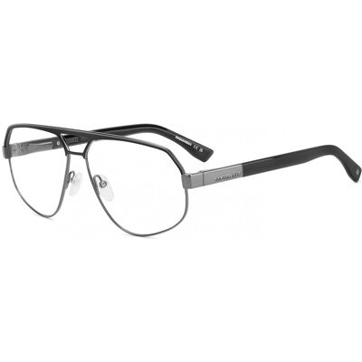 Lunettes De Vue Dsquared2 D2 0121 Ruthenium Black 60/14/140 Homme - Publicité Lunettes De Vue Dsquared2 D2 0121 Ruthenium Black 60/14/140 Homme - Publicité