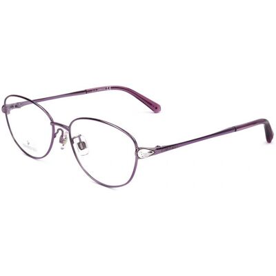Lunettes De Vue Swarovski Sk5377 D Shiny Violet 55/16/140 Femme - Publicité Lunettes De Vue Swarovski Sk5377 D Shiny Violet 55/16/140 Femme - Publicité