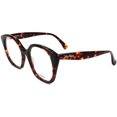 Lunettes De Vue Maxmara Mm5082 Havana 53/18/140 Femme - Publicité Lunettes De Vue Maxmara Mm5082 Havana 53/18/140 Femme - Publicité