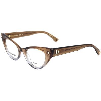 Lunettes De Vue Dsquared2 D2 0116 Beige Grey 49/20/145 Femme - Publicité Lunettes De Vue Dsquared2 D2 0116 Beige Grey 49/20/145 Femme - Publicité