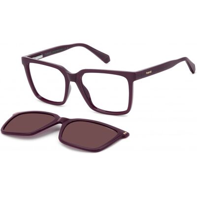Lunettes De Vue Polaroid Pld D556/c Plum 54/17/140 Unisex - Publicité Lunettes De Vue Polaroid Pld D556/c Plum 54/17/140 Unisex - Publicité