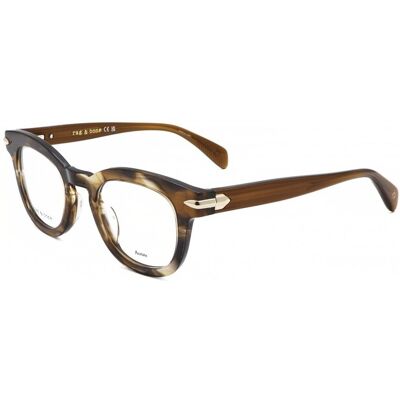 Lunettes De Vue Rag & Bone Rnb7065 Havana 48/24/145 Homme - Publicité Lunettes De Vue Rag & Bone Rnb7065 Havana 48/24/145 Homme - Publicité
