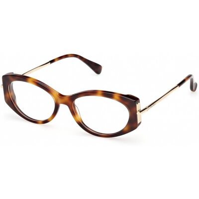 Lunettes De Vue Maxmara Mm5204 Havana 52/16/140 Femme - Publicité Lunettes De Vue Maxmara Mm5204 Havana 52/16/140 Femme - Publicité