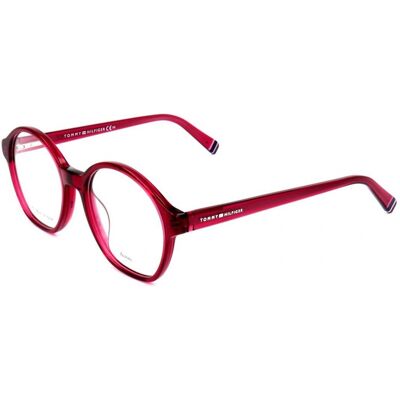 Lunettes De Vue Tommy Hilfiger Th 1683 Pink 49/18/145 Femme - Publicité Lunettes De Vue Tommy Hilfiger Th 1683 Pink 49/18/145 Femme - Publicité