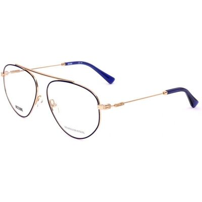 Lunettes De Vue Moschino Mos576 Blue 56/13/140 Femme - Publicité Lunettes De Vue Moschino Mos576 Blue 56/13/140 Femme - Publicité