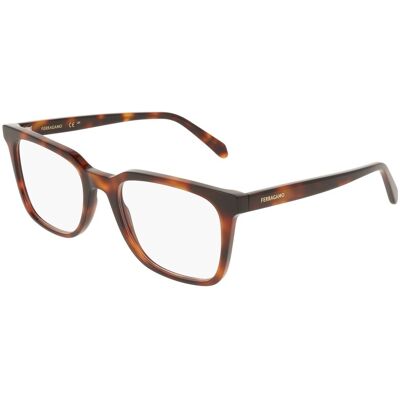 Lunettes De Vue Ferragamo Sf3067 Tortoise 54/20/145 Homme - Publicité Lunettes De Vue Ferragamo Sf3067 Tortoise 54/20/145 Homme - Publicité