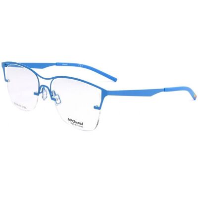 Lunettes De Vue Polaroid Pld D101 Blue 53/18/145 Femme - Publicité Lunettes De Vue Polaroid Pld D101 Blue 53/18/145 Femme - Publicité