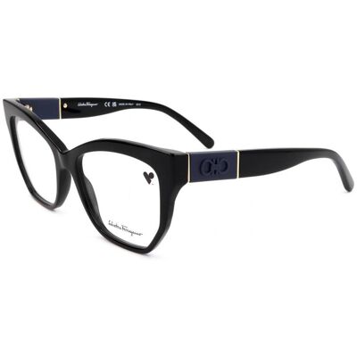 Lunettes De Vue Ferragamo Sf2936 Black 54/17/140 Femme - Publicité Lunettes De Vue Ferragamo Sf2936 Black 54/17/140 Femme - Publicité