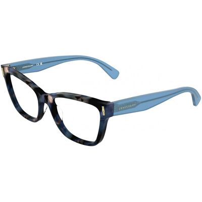 Lunettes De Vue Longchamp Lo2794 Blue Black Havana 53/17/140 Femme - Publicité Lunettes De Vue Longchamp Lo2794 Blue Black Havana 53/17/140 Femme - Publicité