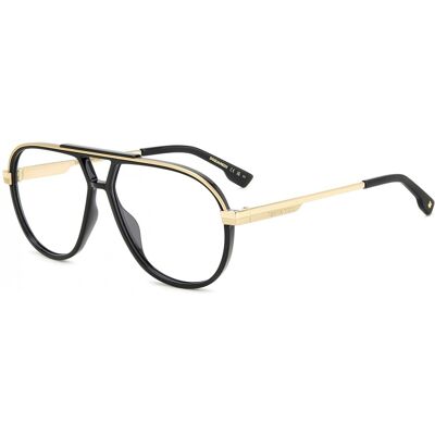 Lunettes De Vue Dsquared2 D2 0113 Black 58/12/145 Homme - Publicité Lunettes De Vue Dsquared2 D2 0113 Black 58/12/145 Homme - Publicité