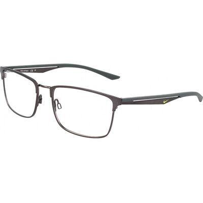 Lunettes De Vue Nike 4314 Satin Gunmetal/ Grey 56/17/145 Homme - Publicité Lunettes De Vue Nike 4314 Satin Gunmetal/ Grey 56/17/145 Homme - Publicité