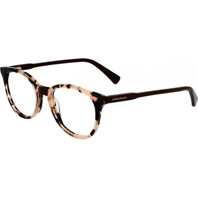 Lunettes De Vue Longchamp Lo2608 N Pink Tortoise 49/19/140 Femme - Publicité Lunettes De Vue Longchamp Lo2608 N Pink Tortoise 49/19/140 Femme - Publicité