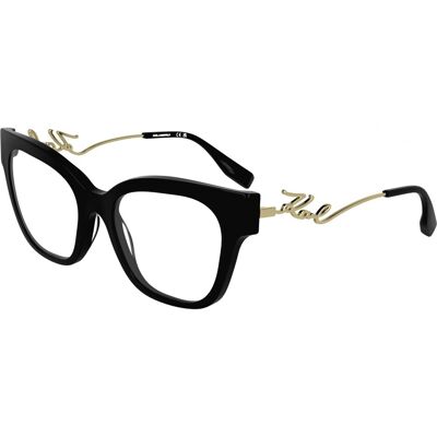 Lunettes De Vue Karl Lagerfeld Kl6191 N Black 52/19/140 Femme - Publicité Lunettes De Vue Karl Lagerfeld Kl6191 N Black 52/19/140 Femme - Publicité