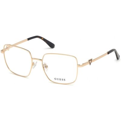 Guess - GU2728 - Panto - Gold - Eyewear Frames - Publicité Guess - GU2728 - Panto - Gold - Eyewear Frames - Publicité