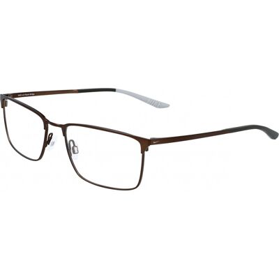 Lunettes De Vue Nike 4307 N Satin Walnut/sequoia 56/18/145 Homme - Publicité Lunettes De Vue Nike 4307 N Satin Walnut/sequoia 56/18/145 Homme - Publicité