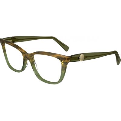Lunettes De Vue Longchamp Lo2744 N Textured Green 52/16/140 Femme - Publicité Lunettes De Vue Longchamp Lo2744 N Textured Green 52/16/140 Femme - Publicité