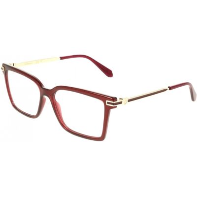 Lunettes De Vue Ferragamo Sf3039 Transparent Burgundy 54/15/140 Femme - Publicité Lunettes De Vue Ferragamo Sf3039 Transparent Burgundy 54/15/140 Femme - Publicité