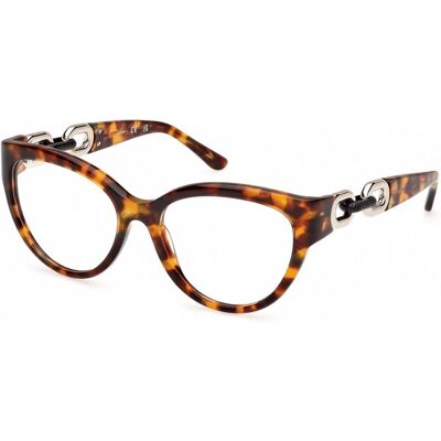 Lunettes De Vue Guess Gu50182 Blonde Havana 55/17/140 Femme - Publicité Lunettes De Vue Guess Gu50182 Blonde Havana 55/17/140 Femme - Publicité