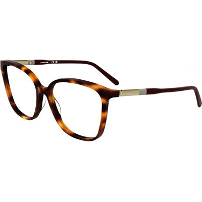 Lunettes De Vue Lacoste L2985 N Havana 55/16/140 Femme - Publicité Lunettes De Vue Lacoste L2985 N Havana 55/16/140 Femme - Publicité