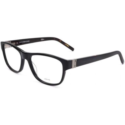 Lunettes De Vue Tommy Hilfiger Th 1872 Black 54/17/145 Homme - Publicité Lunettes De Vue Tommy Hilfiger Th 1872 Black 54/17/145 Homme - Publicité