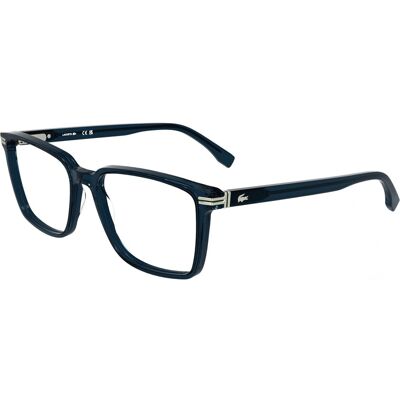 Lunettes De Vue Lacoste L2986 Transparente Blue 55/17/145 Homme - Publicité Lunettes De Vue Lacoste L2986 Transparente Blue 55/17/145 Homme - Publicité