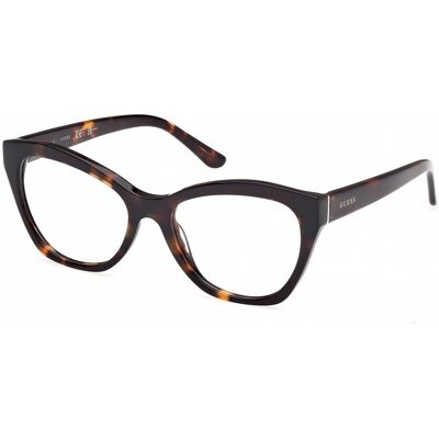 Lunettes De Vue Guess Gu50177 Havana 54/17/140 Femme - Publicité Lunettes De Vue Guess Gu50177 Havana 54/17/140 Femme - Publicité