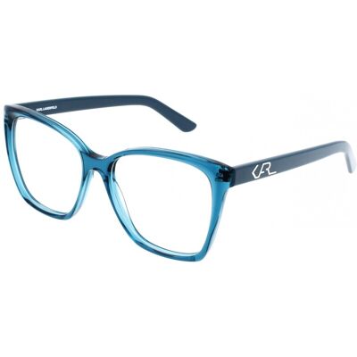 Karl Lagerfeld KL6050 - Lunettes rectangulaires en acétate pour femmes - Publicité Karl Lagerfeld KL6050 - Lunettes rectangulaires en acétate pour femmes - Publicité