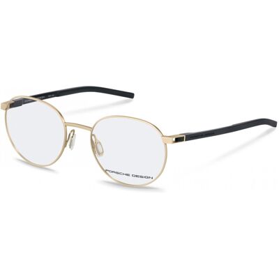Lunettes De Vue Porsche Design P8756 Gold, Black 53/19/145 Homme - Publicité Lunettes De Vue Porsche Design P8756 Gold, Black 53/19/145 Homme - Publicité