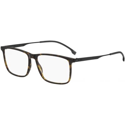 HUGO BOSS 1642 2OS Havana Mat Noir - Montures - Publicité HUGO BOSS 1642 2OS Havana Mat Noir - Montures - Publicité