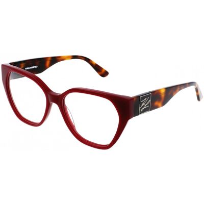 Lunettes De Vue Karl Lagerfeld Kl6053 N Burgundy 54/16/140 Femme - Publicité Lunettes De Vue Karl Lagerfeld Kl6053 N Burgundy 54/16/140 Femme - Publicité