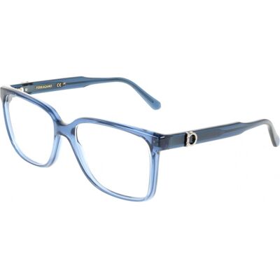 Lunettes De Vue Ferragamo Sf3043e Transparent Blue 57/16/145 Homme - Publicité Lunettes De Vue Ferragamo Sf3043e Transparent Blue 57/16/145 Homme - Publicité