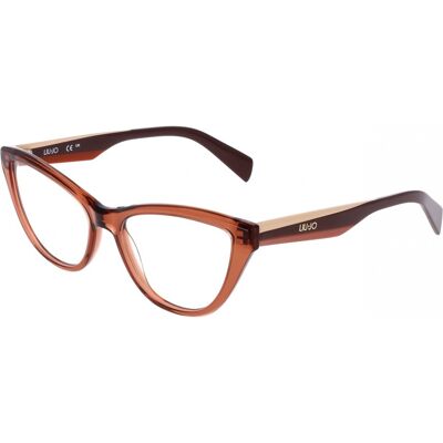 LIU JO LJ2824 210 Brun Clair - Monture de lunettes - Publicité LIU JO LJ2824 210 Brun Clair - Monture de lunettes - Publicité
