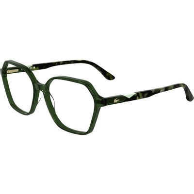 Lunettes De Vue Lacoste L2988 Transparent Green 55/15/145 Femme - Publicité Lunettes De Vue Lacoste L2988 Transparent Green 55/15/145 Femme - Publicité