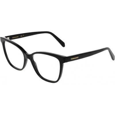 Lunettes De Vue Ferragamo Sf3062 Black 54/16/145 Femme - Publicité Lunettes De Vue Ferragamo Sf3062 Black 54/16/145 Femme - Publicité