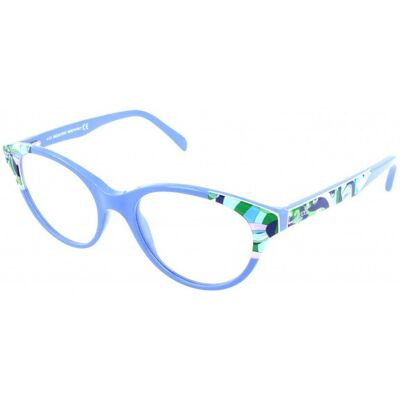 Lunettes De Vue Pucci Ep5023 Shiny Light Blue 51/18/140 Femme - Publicité Lunettes De Vue Pucci Ep5023 Shiny Light Blue 51/18/140 Femme - Publicité