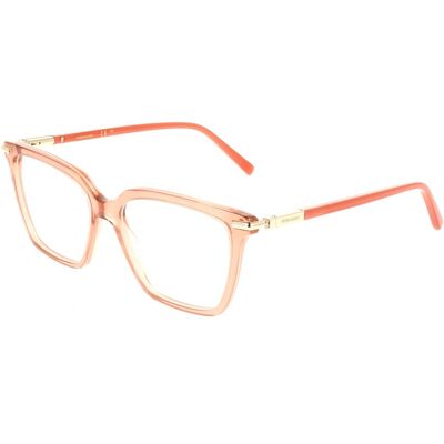 Lunettes De Vue Ferragamo Sf3038 Transparent Rose 54/16/145 Femme - Publicité Lunettes De Vue Ferragamo Sf3038 Transparent Rose 54/16/145 Femme - Publicité