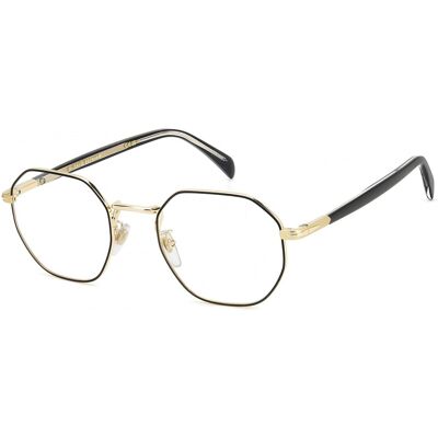 Lunettes De Vue David Beckham Db 1133 Gold Black 2 50/21/145 Homme - Publicité Lunettes De Vue David Beckham Db 1133 Gold Black 2 50/21/145 Homme - Publicité