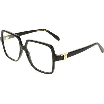 Lunettes De Vue Ferragamo Sf3058 Black 56/15/145 Femme - Publicité Lunettes De Vue Ferragamo Sf3058 Black 56/15/145 Femme - Publicité