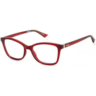 Lunettes De Vue Polaroid Pld D505 Burgundy 2 53/17/145 Femme - Publicité Lunettes De Vue Polaroid Pld D505 Burgundy 2 53/17/145 Femme - Publicité