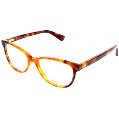 Lunettes De Vue Lanvin Vln747m Shiny Havana 52/16/140 Femme - Publicité Lunettes De Vue Lanvin Vln747m Shiny Havana 52/16/140 Femme - Publicité