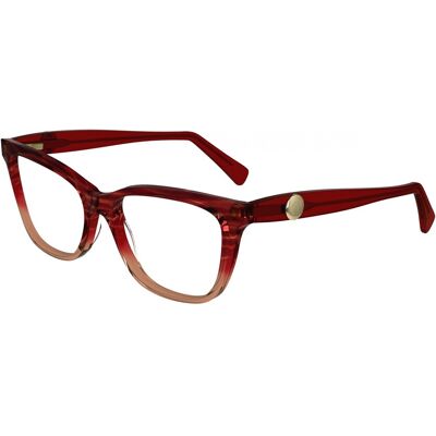 Lunettes De Vue Longchamp Lo2744 N Textured Red 52/16/140 Femme - Publicité Lunettes De Vue Longchamp Lo2744 N Textured Red 52/16/140 Femme - Publicité