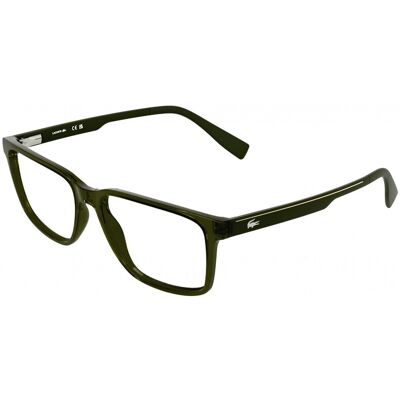 Lunettes De Vue Lacoste L4005 Transparent Khaki 56/16/145 Homme - Publicité Lunettes De Vue Lacoste L4005 Transparent Khaki 56/16/145 Homme - Publicité