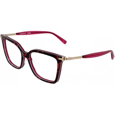 Lunettes De Vue Longchamp Lo2781 Havana/opaline Red 52/16/140 Femme - Publicité Lunettes De Vue Longchamp Lo2781 Havana/opaline Red 52/16/140 Femme - Publicité