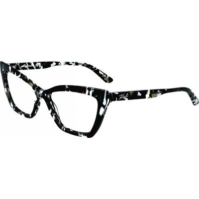 Lunettes De Vue Karl Lagerfeld Kl6063 N Black/white 54/17/140 Femme - Publicité Lunettes De Vue Karl Lagerfeld Kl6063 N Black/white 54/17/140 Femme - Publicité